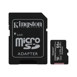 Kingston Micro SDHC geheugenkaart 64GB klasse 10 