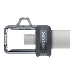 SanDisk Ultra Dual 16GB USB flash drive - USB / micro USB 