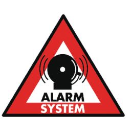 Alarm sticker 5st