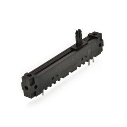 Schuifpotentiometer 2,2Kohm Stereo Lineair 58mm *** 