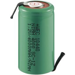 NiMH 4000mAh 1.2V Sub-C 