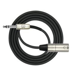 XLR mannelijk <-> 6,3mm stereo mannelijk - 1,5 meter - Kirlin 