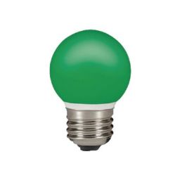 LED Lamp E27 Mini Globe 0.5 W 80 lm Green.