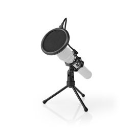 Tafelstatief voor microfoon - met pop-filter 