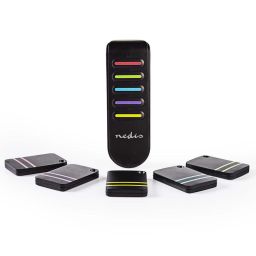 Bluetooth Tracker met 1 zender en 5 ontvangers, inclusief batterijen 