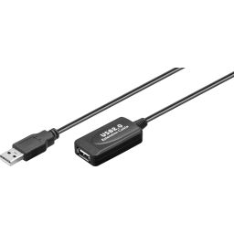 Actieve USB 2.0 verlenger 10m 