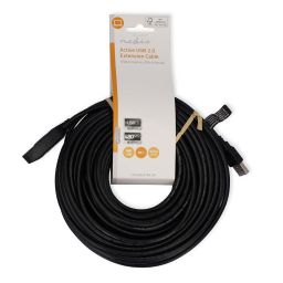 Actieve USB 2.0 verlenger 20m 