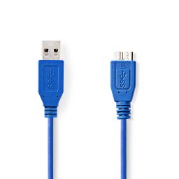 USB3 kabel 0.5m A male/micro B 