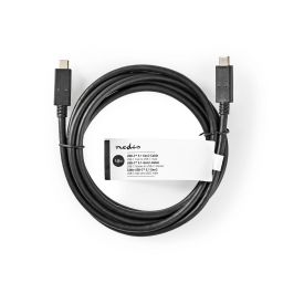 USB C male naar USB C male kabel - lengte: 1m - USB3.1 Gen 2