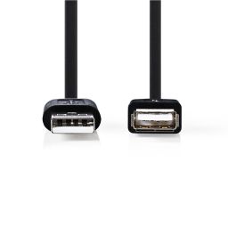 Câble USB2.0 - 3m -USB A mâle vers USB A femelle - 3m 