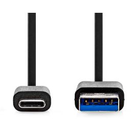USB-A naar USB-C 3.2 - 5Gbps 1 m - Zwart 