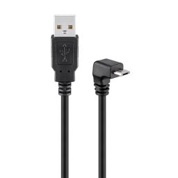 Haakse Micro USB kabel 1,8m 