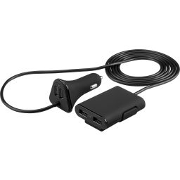 **4-voudige USB 9,6A autolader 