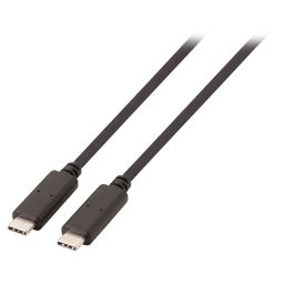 USB C male naar USB C male kabel - lengte: 1m - 480Mbps 