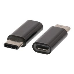 USB 2.0 USB C mannelijk - USB micro B vrouwelijk adapter 
