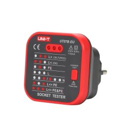 Euro socket tester - Stopcontacttester met RCD test 