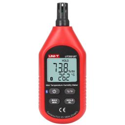 Mini temperatuur en vochtigheidsmeter - bluetooth 