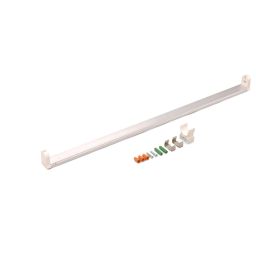 Aluminium LED TL-houder - Met bedrading - 120 cm 73552 