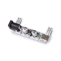 Voedingsmodule voor breadboards - 2 kanalen - 3.3V/5V 