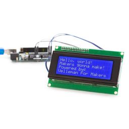 I²C Blauwe LCD 