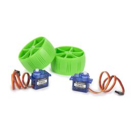 Allbot Wielenset met 2 wielen en 2 30° 9G servo 
