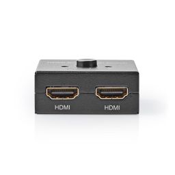 2-in-1 HDMI™ splitter & switch voor 2 toestellen - Ultra HD 