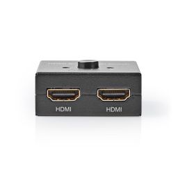 2-in-1 HDMI splitter & switch voor 2 toestellen 