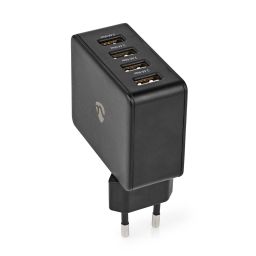 USB Multipoort oplader 24W 4 x USB-A 4 x 2.4A 