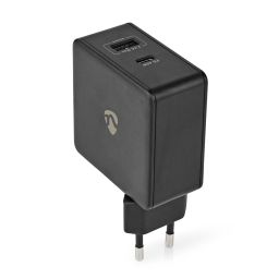 Oplader met snellaadfunctie - met 1 x USB C en 1 USB-A 45W 