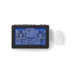 Weerstation met draadloze weersensor - Met tijdweergave en weersvoorspelling  - 6GTRF2 