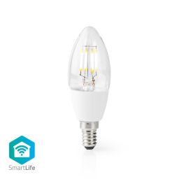 Wi-Fi smart LED-lamp - Warm- Wit - E14 - 2700K - Nedis SmartLife 