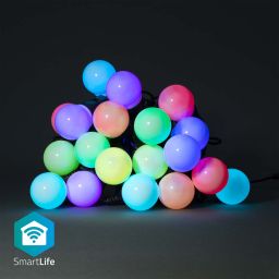 Decoratieve ledslinger - Smartlife - 20 ledlampen - 10 meter - GTRF093B