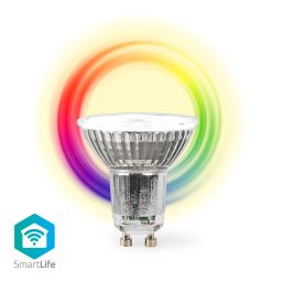 SmartLife Multicolour Lamp - RGB / Warm -> koud Wit - GU10 