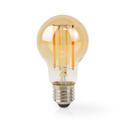 Slimme LED-Lamp met Gloeidraad E27 - 7W - Wifi - Nedis - Warm Wit - SmartLife