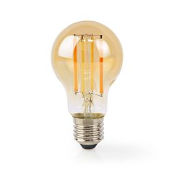 Slimme LED-Lamp met Gloeidraad E27 - 7W - Wifi - Nedis - Warm Wit - SmartLife