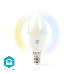 Wi-Fi smart LED-lamp - Warm- tot Koud-Wit - E14 - Nedis SmartLife 