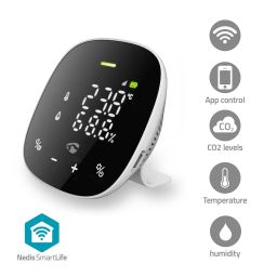 GTRF094G SmartLife monitor - luchtkwaliteit / Wi-Fi / CO2 / Temperatuur / vochtigheid 
