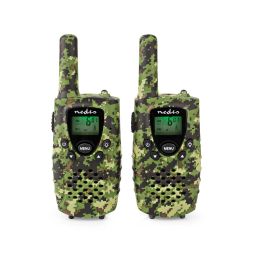 Walkie talkie Set TK0810 - Met 2 handsets - Tot 8 km bereik 