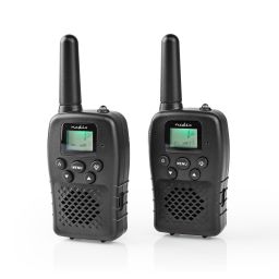 Walkie Talkie Set met 2 handsets - tot 10km bereik 