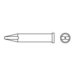 Stift voor WP120 1,6mm x 0,45 mm.