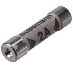 25,4 x 6,3mm zekering 2A 600V Keramisch