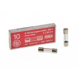 Fuse 5x20mm Quick-acting - 10A - 230V 10pcs 