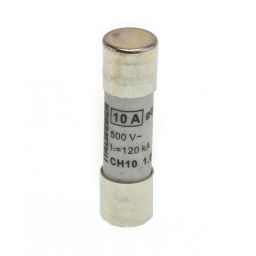 Zekering 10x38mm - 500V / 10A 