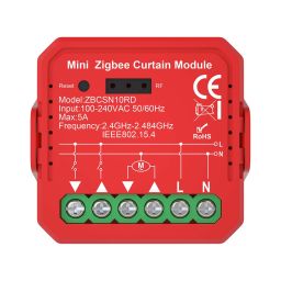 Zigbee Smart Schakelaar voor rolluiken - 1000W - Zigbee 3.0 